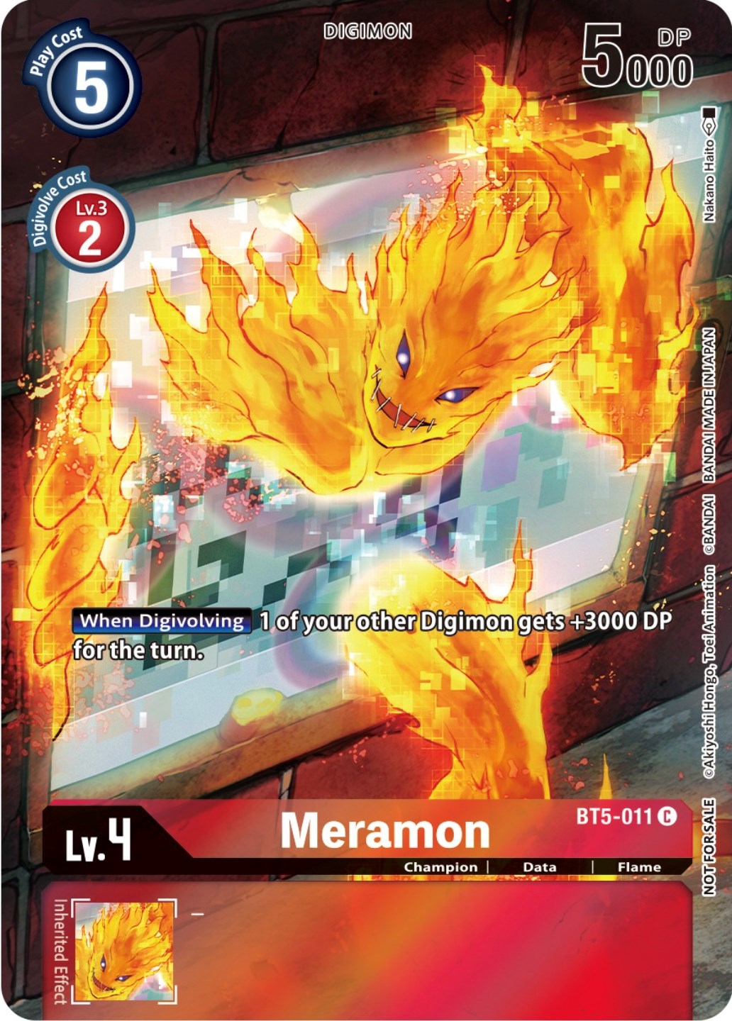 Meramon [BT5-011] (25th Special Memorial Pack) [Battle of Omni Promos] | Event Horizon Hobbies CA