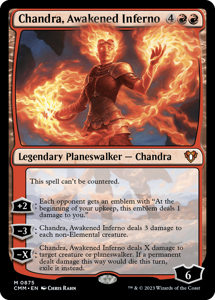 Chandra, Awakened Inferno [Commander Masters] | Event Horizon Hobbies CA