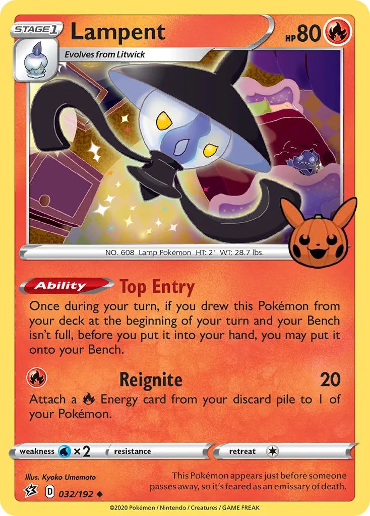 Lampent (032/192) [Trick or Trade] | Event Horizon Hobbies CA