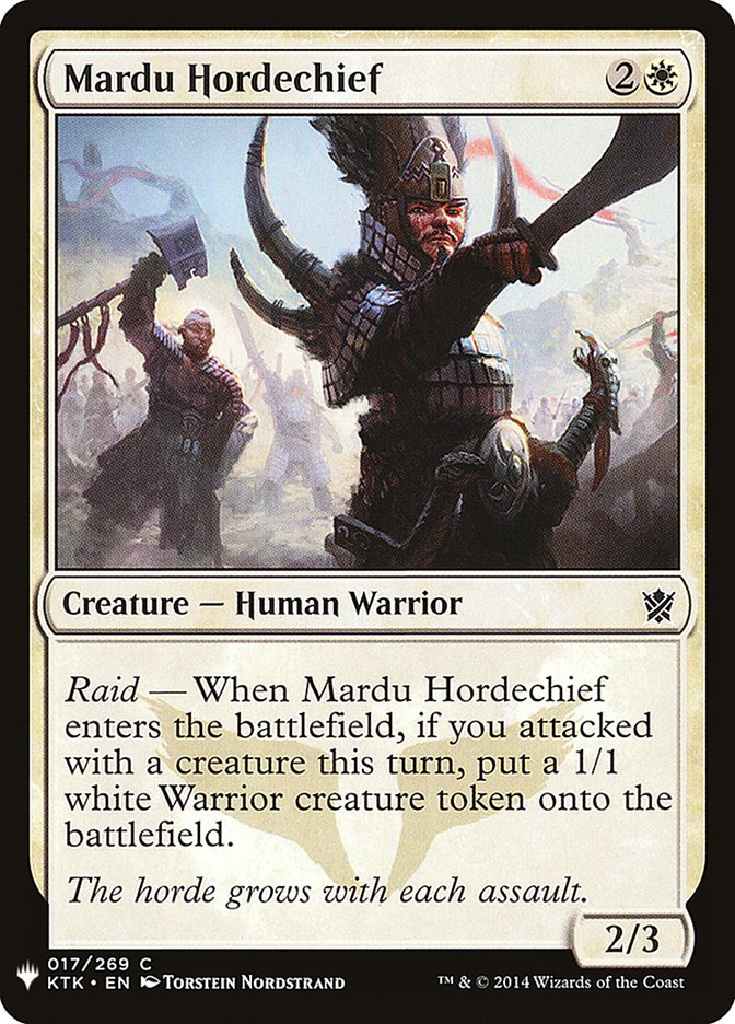 Mardu Hordechief [Mystery Booster] | Event Horizon Hobbies CA