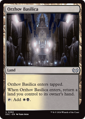 Orzhov Basilica [Duskmourn: House of Horror Commander] | Event Horizon Hobbies CA