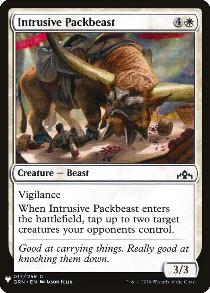 Intrusive Packbeast [Mystery Booster] | Event Horizon Hobbies CA