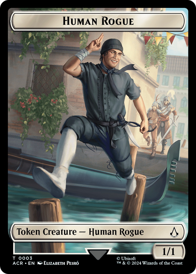 Human Rogue Token [Assassin's Creed Tokens] | Event Horizon Hobbies CA