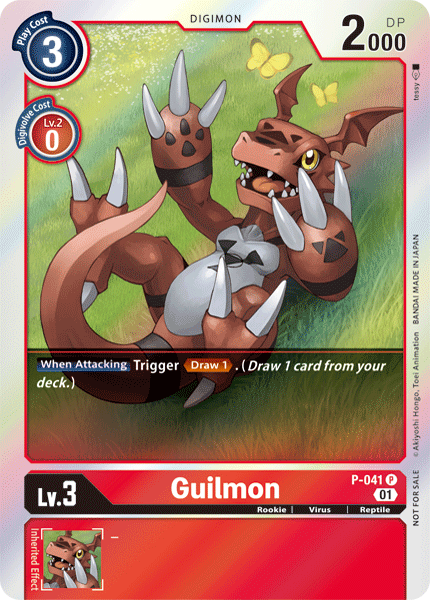 Guilmon [P-041] [Promotional Cards] | Event Horizon Hobbies CA