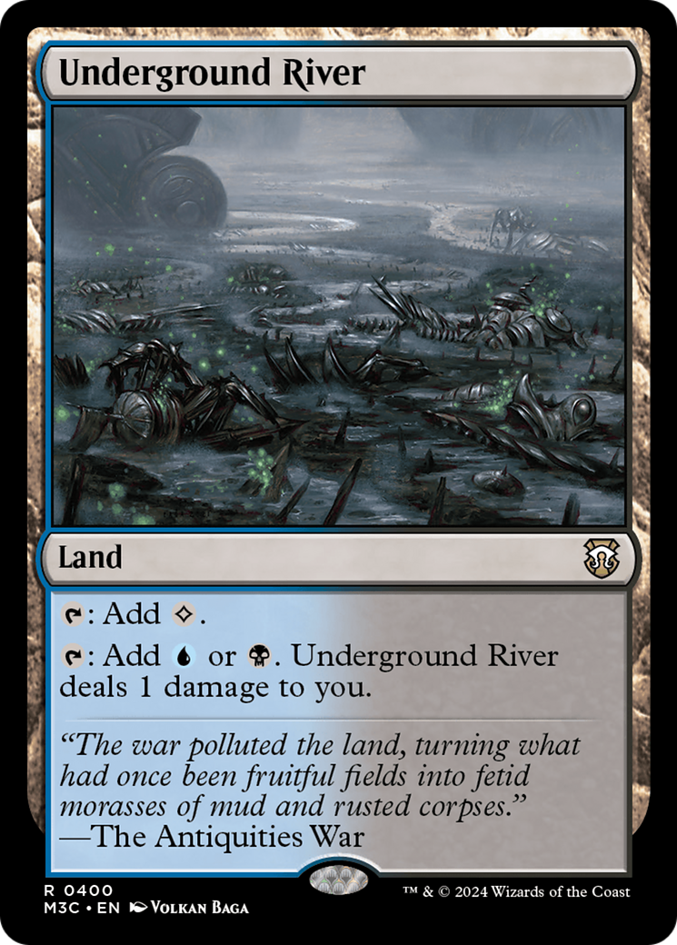 Underground River (Ripple Foil) [Modern Horizons 3 Commander] | Event Horizon Hobbies CA