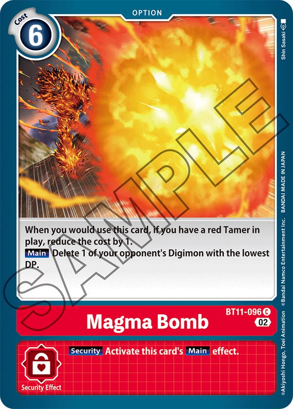 Magma Bomb [BT11-096] [Dimensional Phase] | Event Horizon Hobbies CA