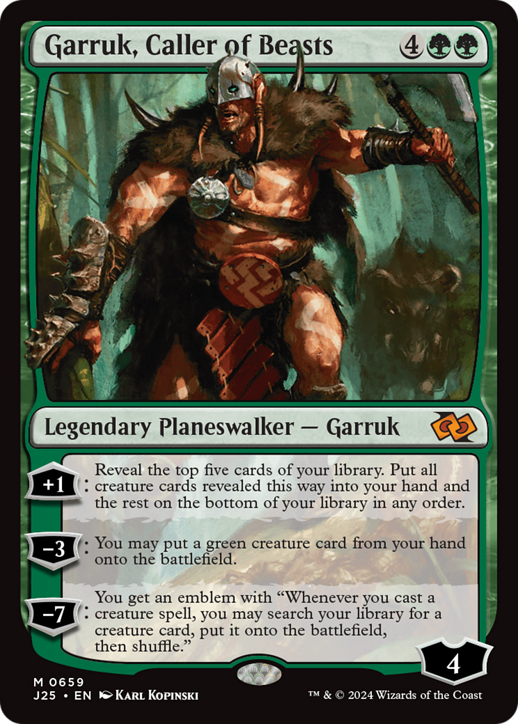 Garruk, Caller of Beasts [Foundations Jumpstart] | Event Horizon Hobbies CA