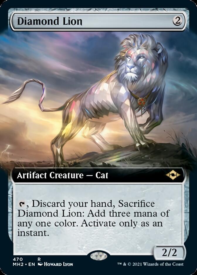 Diamond Lion (Extended Art) [Modern Horizons 2] | Event Horizon Hobbies CA