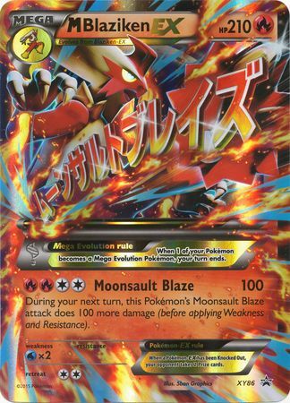 M Blaziken EX (XY86) (Jumbo Card) [XY: Black Star Promos] | Event Horizon Hobbies CA