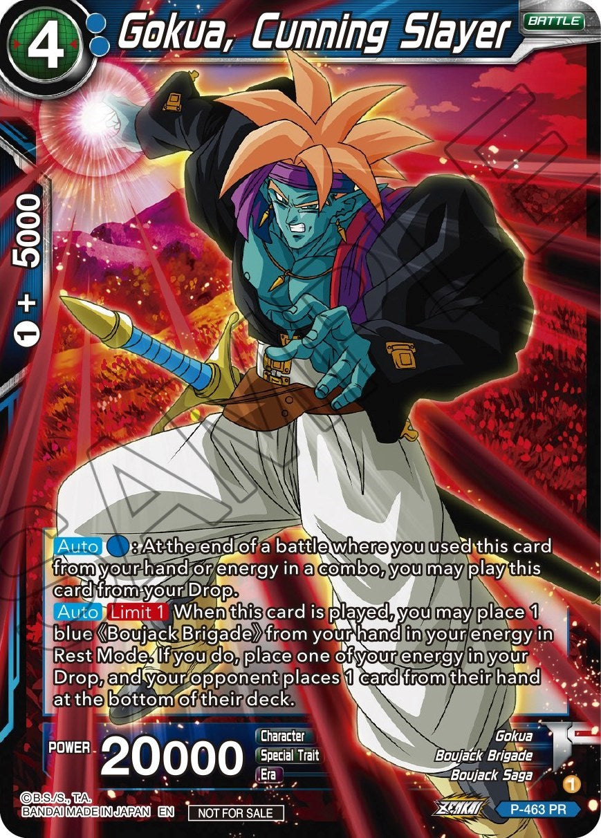 Gokua, Cunning Slayer (Z03 Dash Pack) (P-463) [Promotion Cards] | Event Horizon Hobbies CA