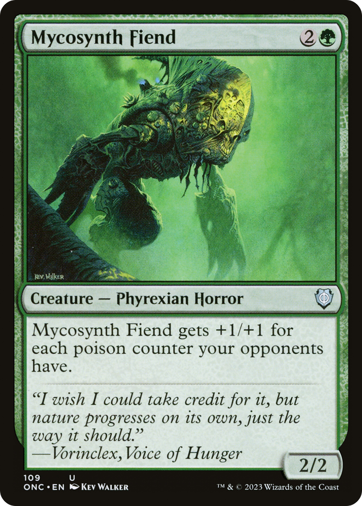 Mycosynth Fiend [Phyrexia: All Will Be One Commander] | Event Horizon Hobbies CA