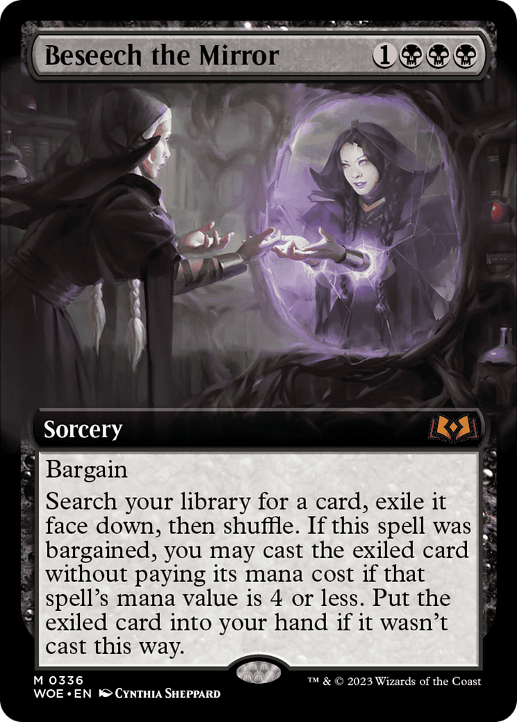 Beseech the Mirror (Extended Art) [Wilds of Eldraine] | Event Horizon Hobbies CA