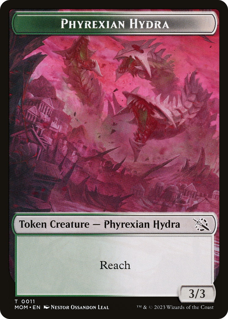 Phyrexian Myr // Phyrexian Hydra (11) Double-Sided Token [March of the Machine Tokens] | Event Horizon Hobbies CA