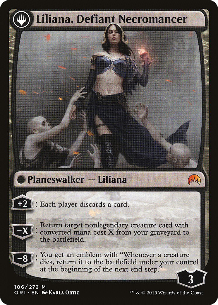 Liliana, Heretical Healer // Liliana, Defiant Necromancer [Secret Lair: From Cute to Brute] | Event Horizon Hobbies CA