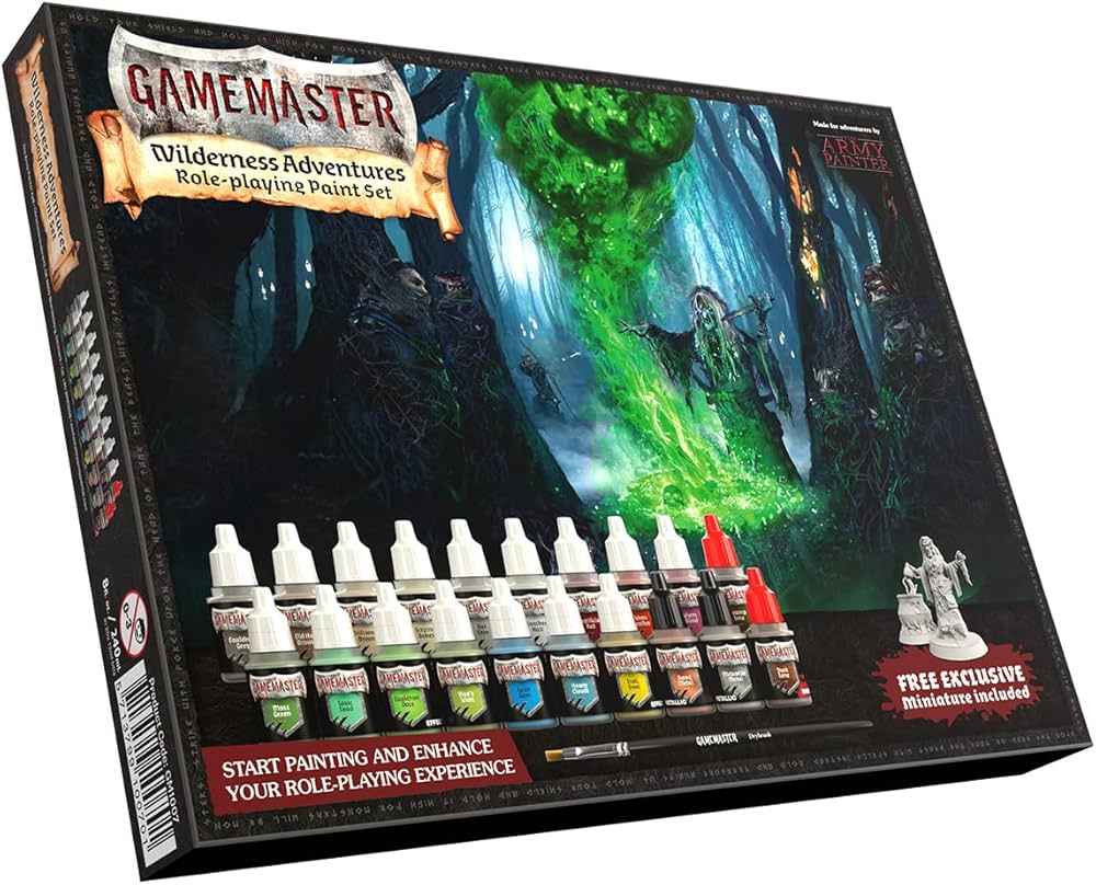 The Army Painter - Gamemaster - Role Playing Paint Set - Wilderness Adventures | Event Horizon Hobbies CA