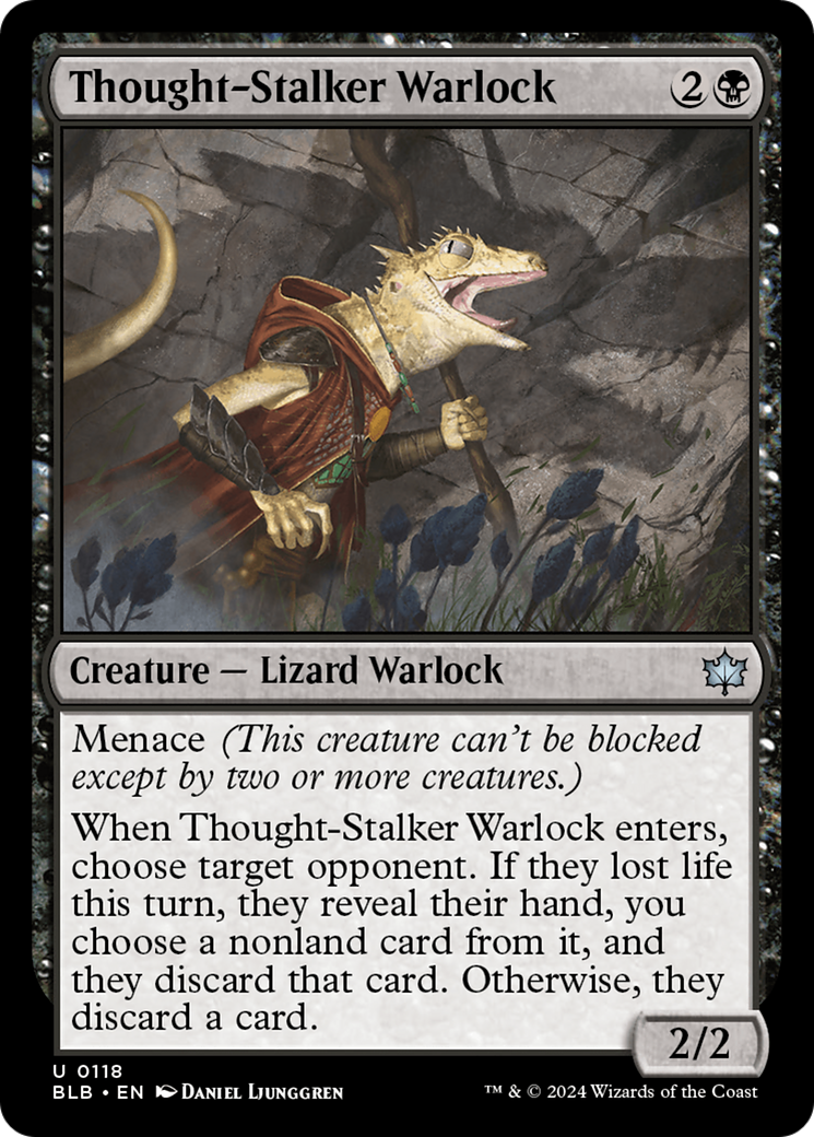 Thought-Stalker Warlock [Bloomburrow] | Event Horizon Hobbies CA