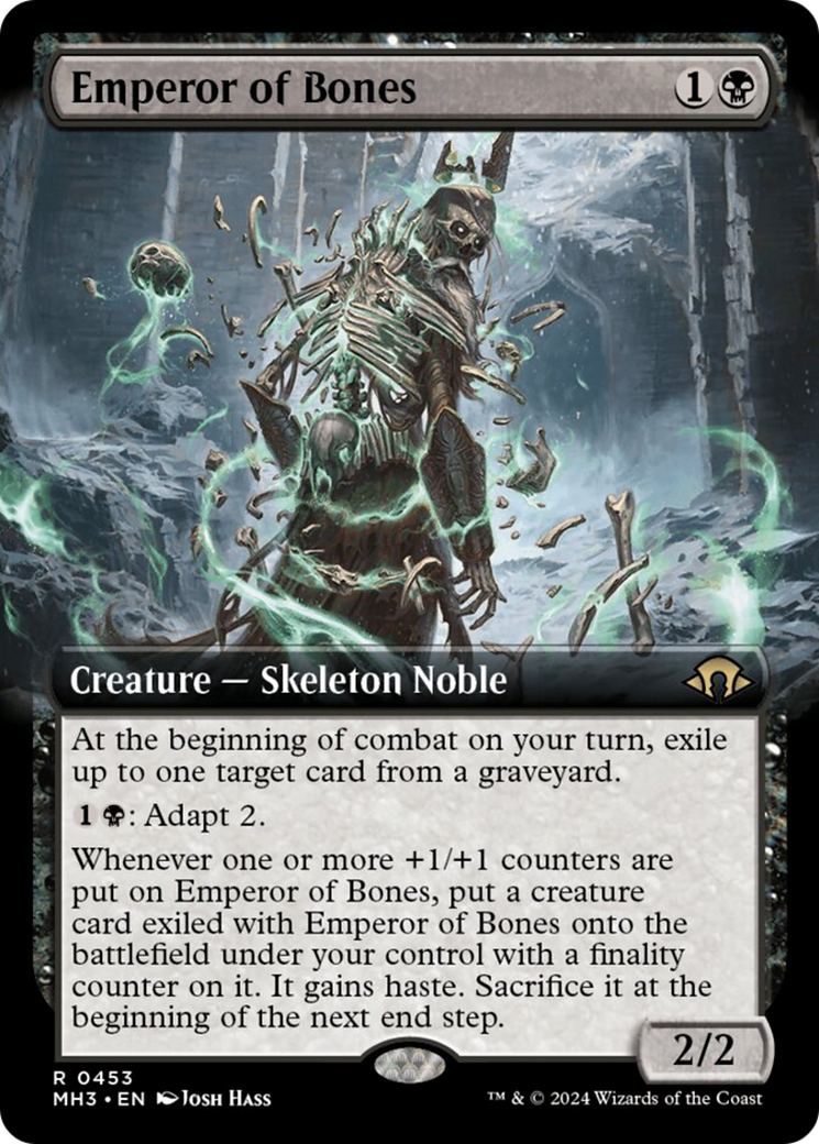 Emperor of Bones (Extended Art) [Modern Horizons 3] | Event Horizon Hobbies CA