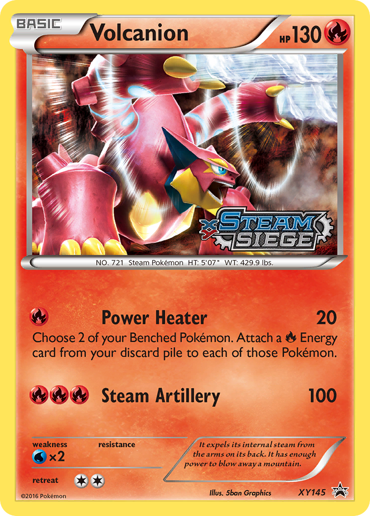 Volcanion (XY145) [XY: Black Star Promos] | Event Horizon Hobbies CA