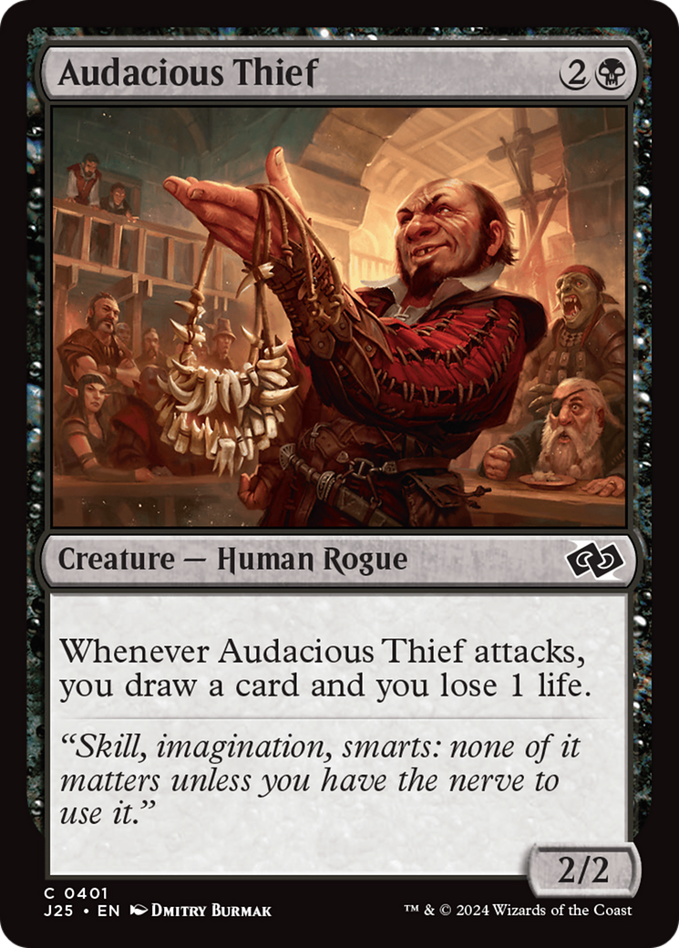 Audacious Thief [Foundations Jumpstart] | Event Horizon Hobbies CA