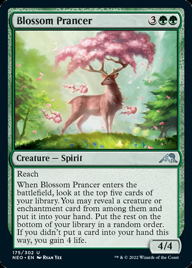 Blossom Prancer [Kamigawa: Neon Dynasty] | Event Horizon Hobbies CA