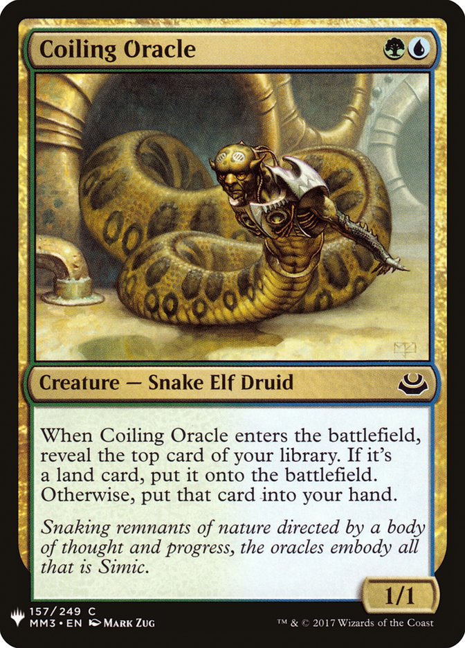 Coiling Oracle [Mystery Booster] | Event Horizon Hobbies CA