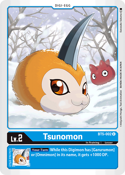 Tsunomon [BT5-002] [Battle of Omni] | Event Horizon Hobbies CA