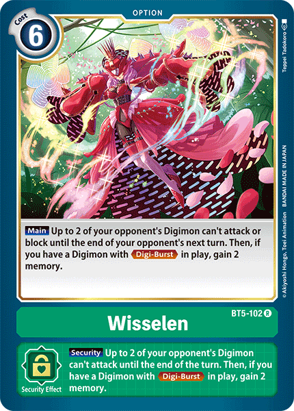 Wisselen [BT5-102] [Battle of Omni] | Event Horizon Hobbies CA