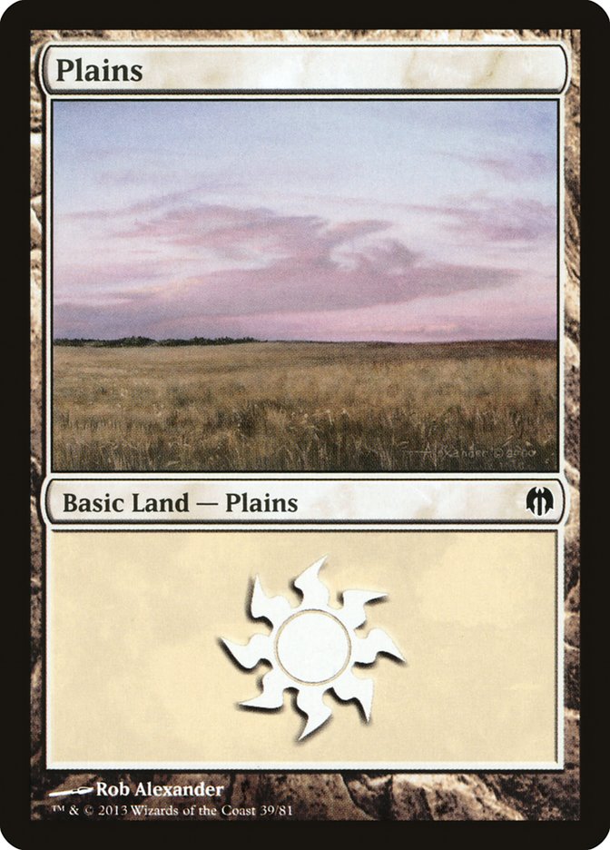 Plains (39) [Duel Decks: Heroes vs. Monsters] | Event Horizon Hobbies CA