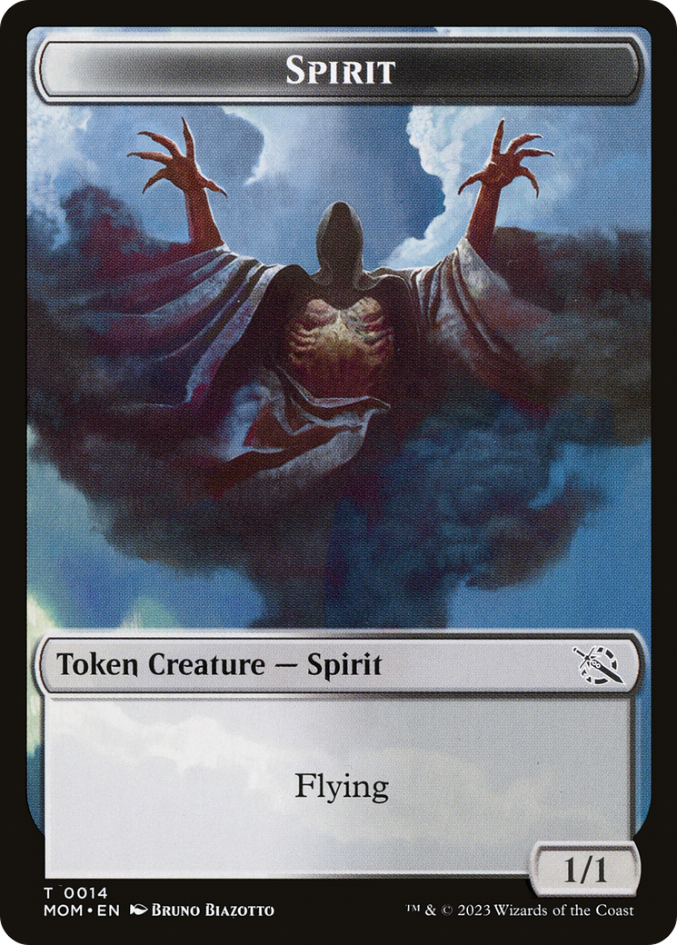 Phyrexian Myr // Spirit (14) Double-Sided Token [March of the Machine Tokens] | Event Horizon Hobbies CA