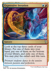 Expressive Iteration (White Border) [Mystery Booster 2] | Event Horizon Hobbies CA