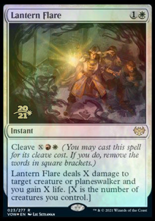 Lantern Flare [Innistrad: Crimson Vow Prerelease Promos] | Event Horizon Hobbies CA