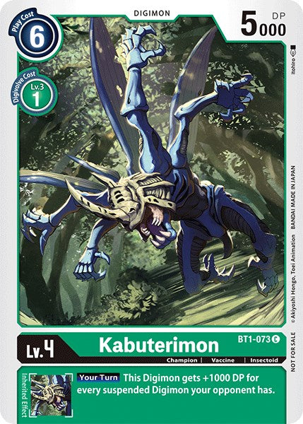 Kabuterimon [BT1-073] (Official Tournament Pack Vol.3) [Release Special Booster Promos] | Event Horizon Hobbies CA