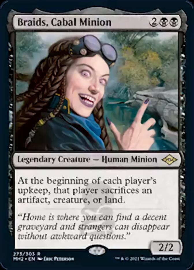 Braids, Cabal Minion (Foil Etched) [Modern Horizons 2] | Event Horizon Hobbies CA