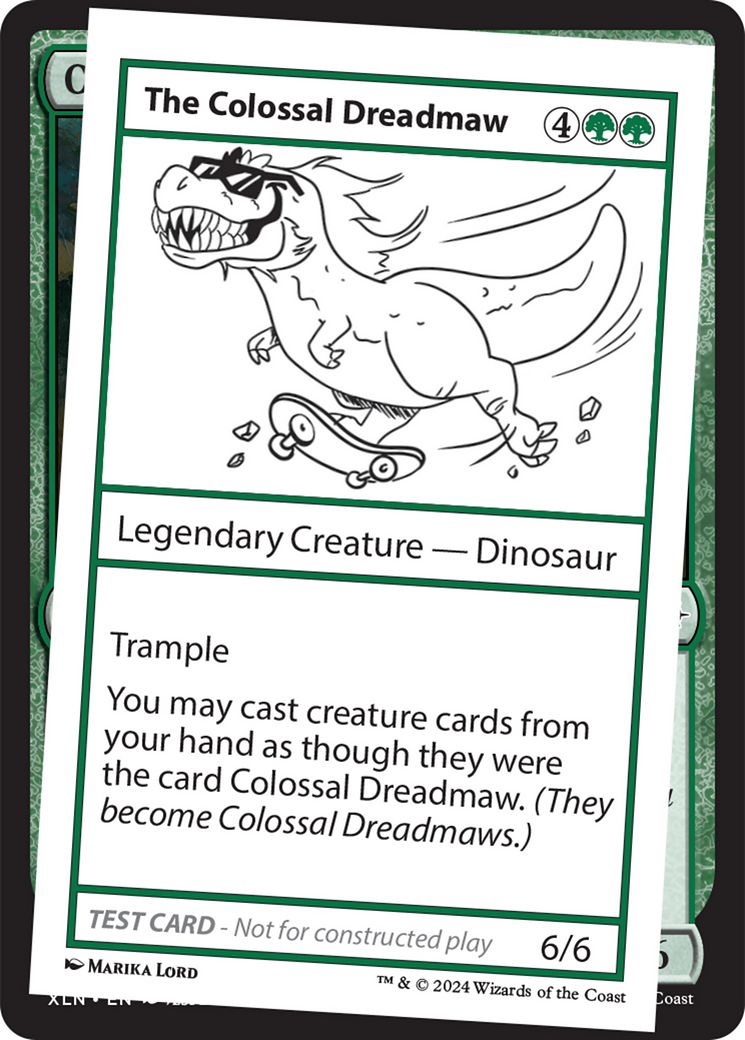 The Colossal Dreadmaw [Mystery Booster 2 Playtest Cards] | Event Horizon Hobbies CA