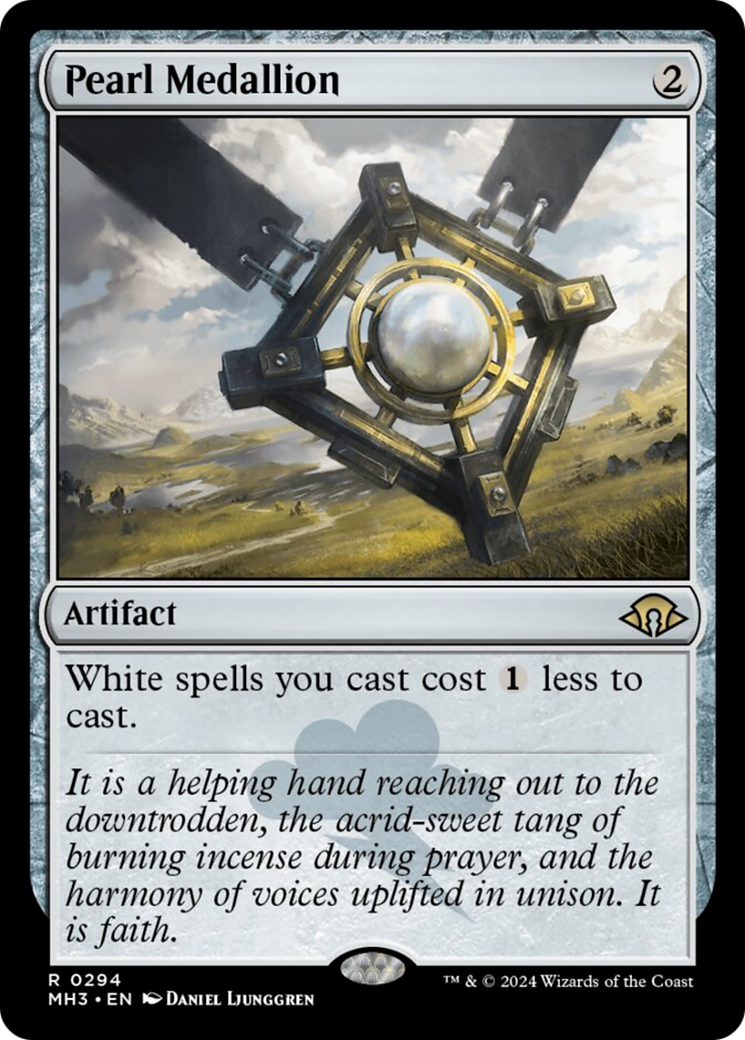 Pearl Medallion [Modern Horizons 3] | Event Horizon Hobbies CA