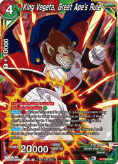 King Vegeta, Great Ape's Rule (P-352) [Tournament Promotion Cards] | Event Horizon Hobbies CA