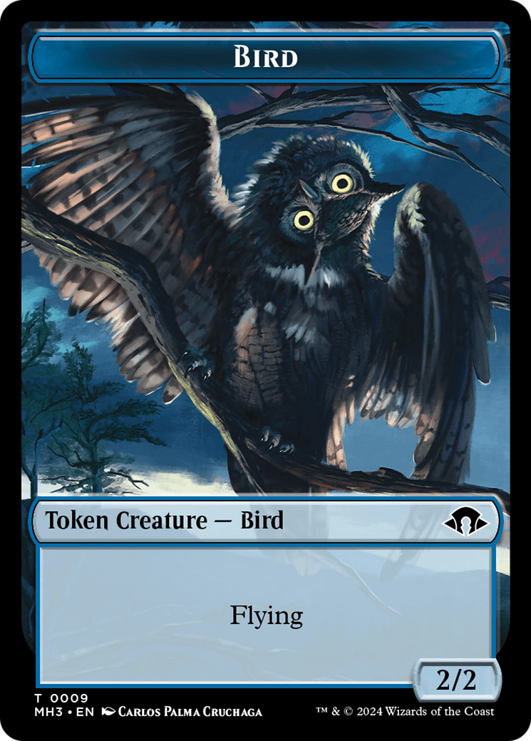 Eldrazi Spawn // Bird Double-Sided Token [Modern Horizons 3 Tokens] | Event Horizon Hobbies CA