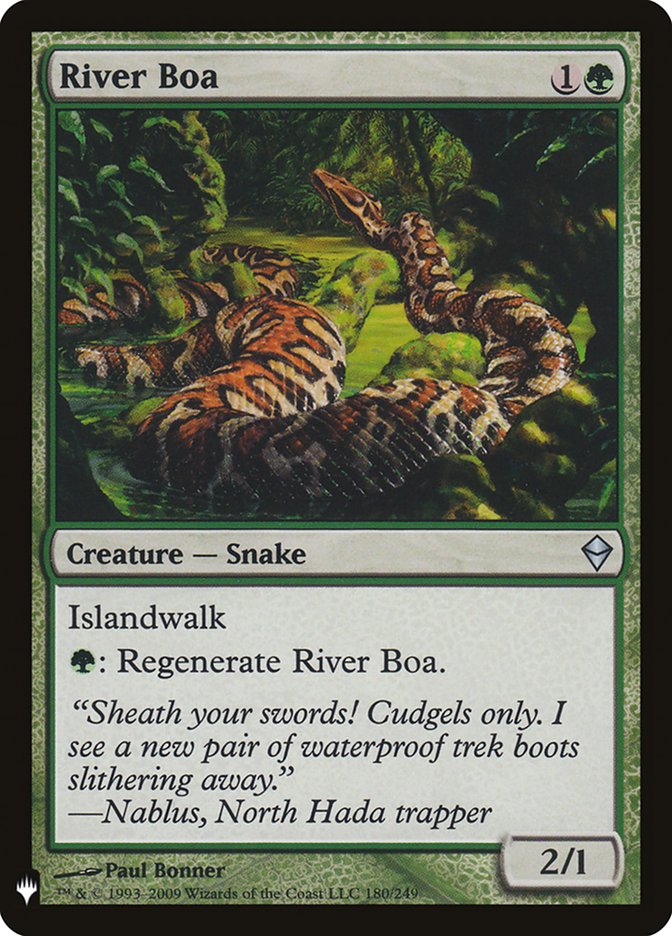 River Boa [Mystery Booster] | Event Horizon Hobbies CA