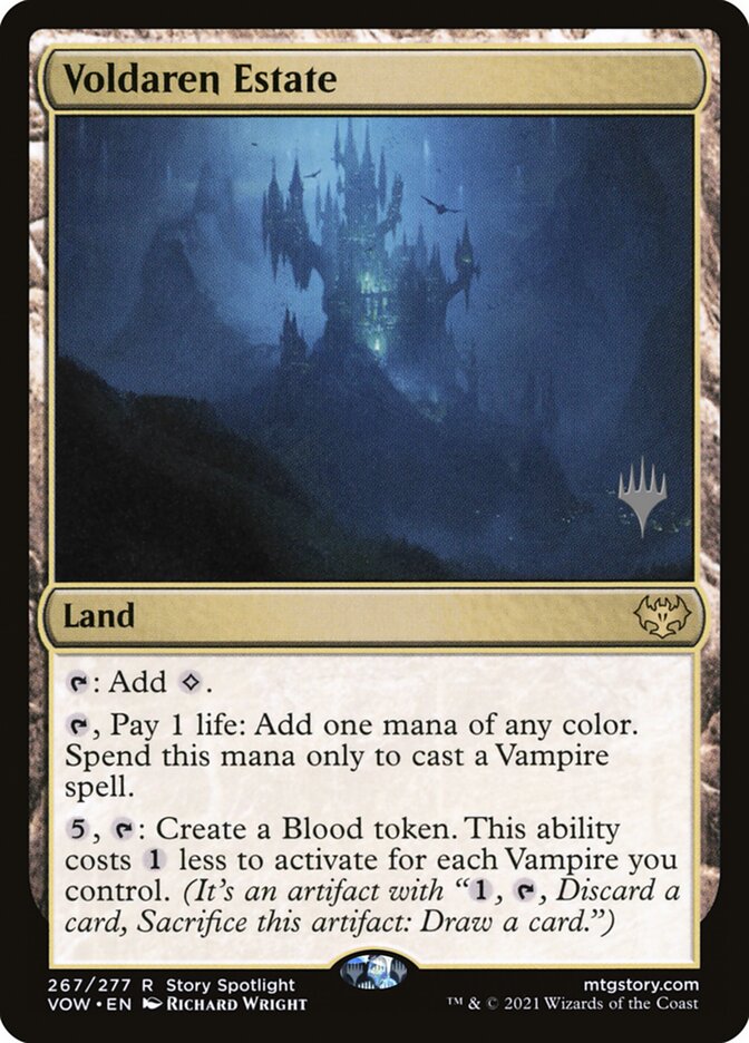 Voldaren Estate (Promo Pack) [Innistrad: Crimson Vow Promos] | Event Horizon Hobbies CA