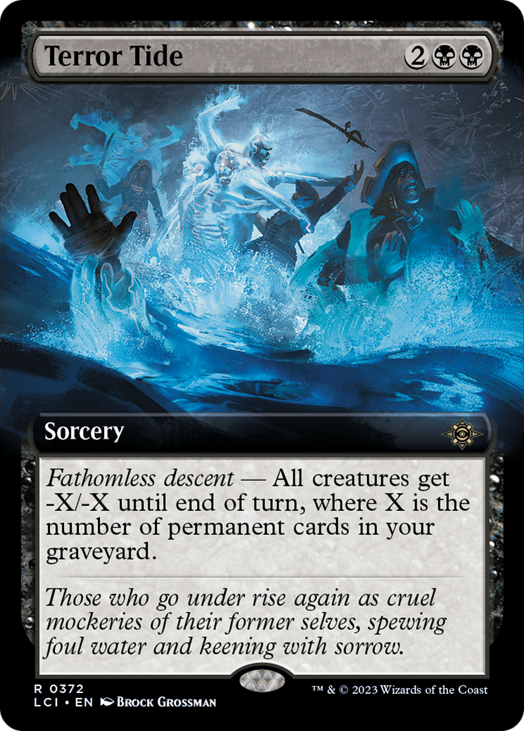 Terror Tide (Extended Art) [The Lost Caverns of Ixalan] | Event Horizon Hobbies CA