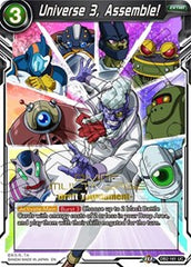 Universe 3, Assemble! (Divine Multiverse Draft Tournament) (DB2-161) [Tournament Promotion Cards] | Event Horizon Hobbies CA