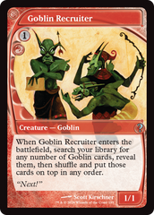 Goblin Recruiter (Future Sight) [Mystery Booster 2] | Event Horizon Hobbies CA