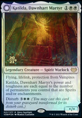 Katilda, Dawnhart Martyr // Katilda's Rising Dawn [Innistrad: Crimson Vow Prerelease Promos] | Event Horizon Hobbies CA