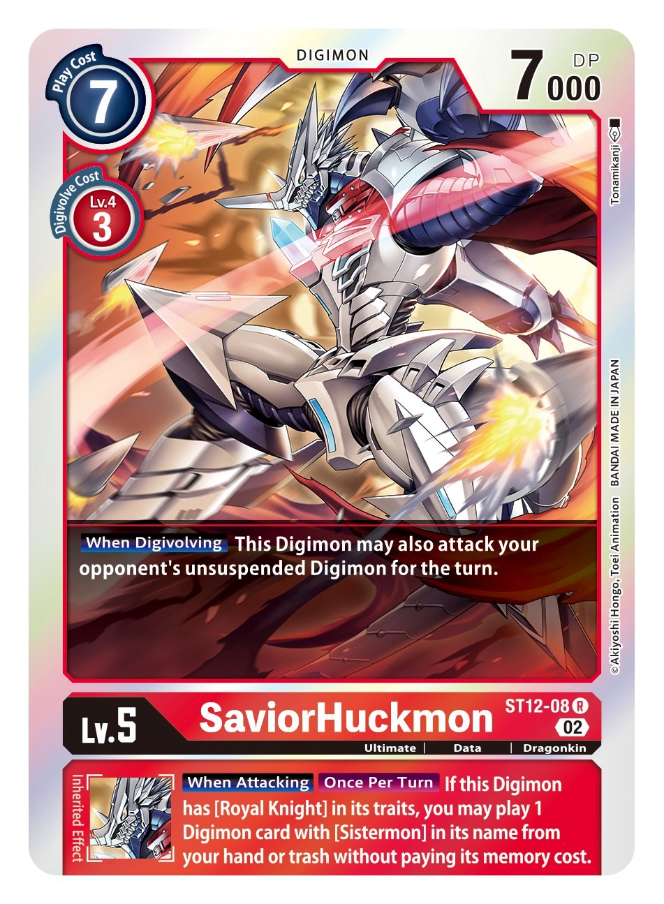 SaviorHuckmon [ST12-08] [Starter Deck: Jesmon] | Event Horizon Hobbies CA