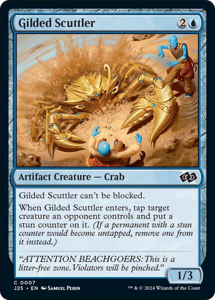 Gilded Scuttler [Foundations Jumpstart] | Event Horizon Hobbies CA