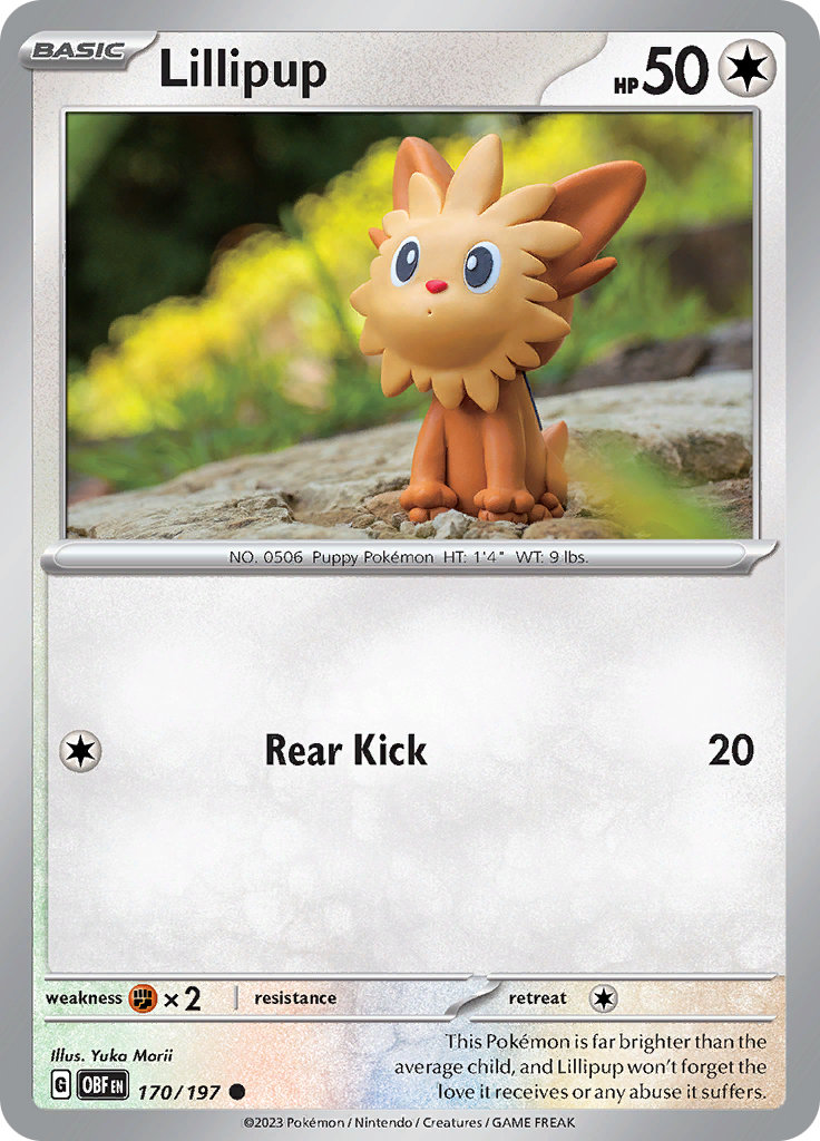 Lillipup (170/197) [Scarlet & Violet: Obsidian Flames] | Event Horizon Hobbies CA