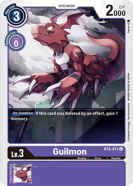 Guilmon [BT5-071] [Battle of Omni] | Event Horizon Hobbies CA