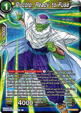 Piccolo, Ready to Fuse (BT17-091) [Ultimate Squad] | Event Horizon Hobbies CA