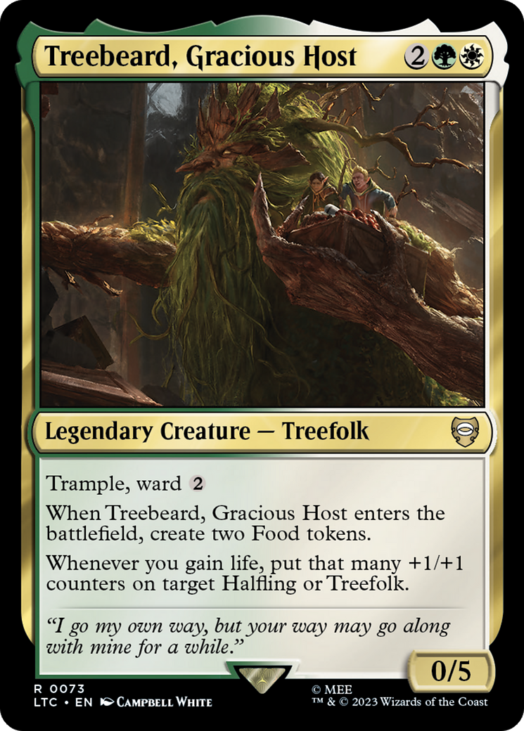 Treebeard, Gracious Host [The Lord of the Rings: Tales of Middle-Earth Commander]