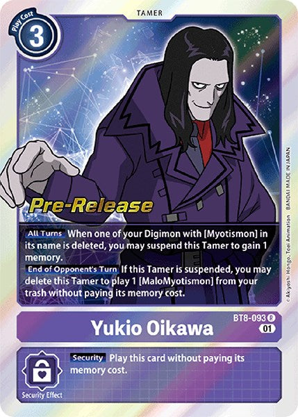 Yukio Oikawa [BT8-093] [New Awakening Pre-Release Cards] | Event Horizon Hobbies CA